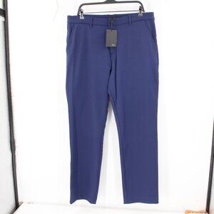 NWT Away Travel Streamline pants mens 40 38x31 blue Nylon tech stretch chino